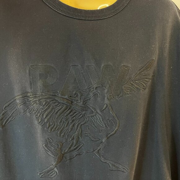 G-Star RAW Men's Embroidered Parta R SW Sweatshirt - Size Large - Picture 3 of 4